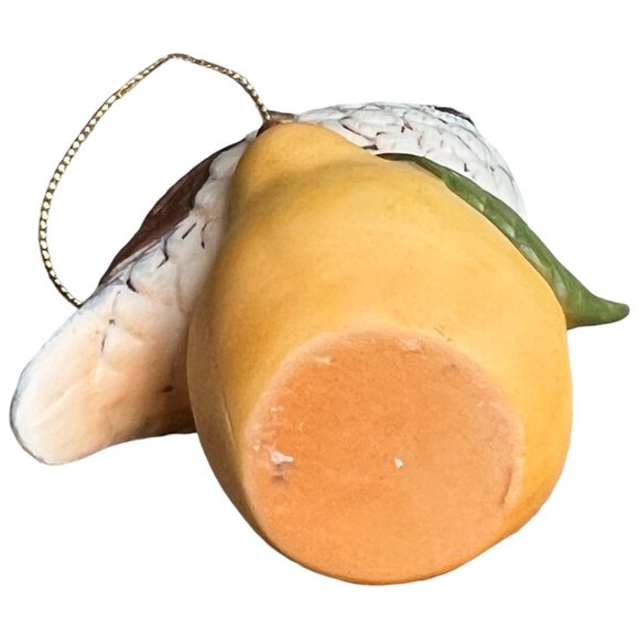 Two (2) Vtg 1991 Andrea by Sadek PARTRIDGE Porcelain Bisque Ornaments Japan 3" T - Picture 13 of 16